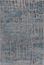Vloerkleed Acsento Chiara 1018 Anthracite Blue - maat 280 x 380 cm