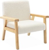 sweeek - Isak scandinavische houten fauteuil voor kinderen b 47 x d 43,5 x h 50cm