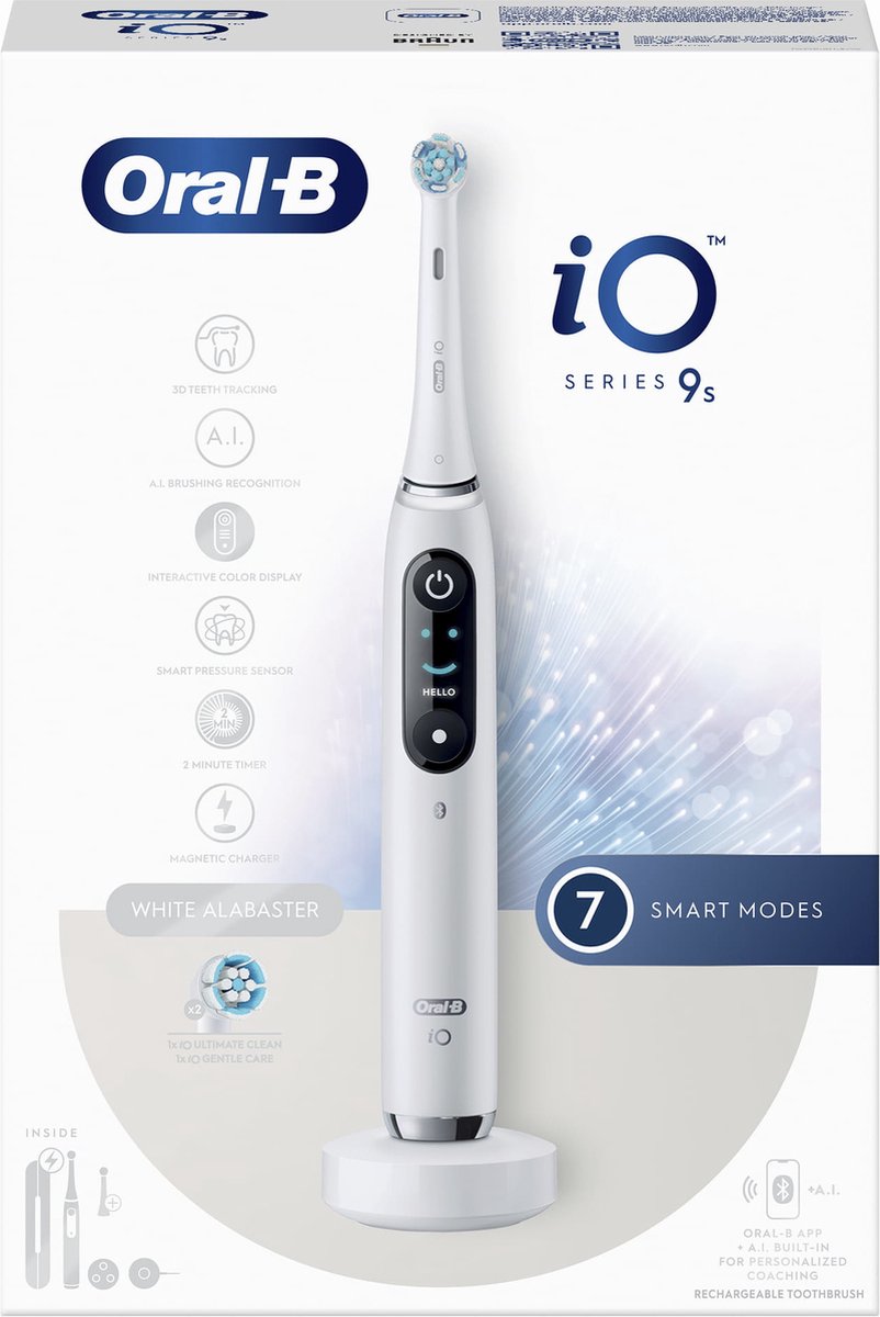 Oral-B elektrische tandenborstel iO Serie 9s + 1 extra refill