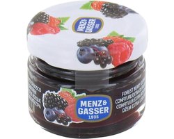 Menz & Gasser Prima Frutta Extra jam bosvruchten 24 potjes x 28 gram