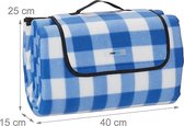 Picknickkleed -Beach Blanket / campingdeken, extra grote lichte strandmat, draagbare picknickmat, 200 x 200 cm