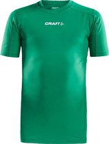 Craft Pro Control Compression Tee Jr 1906859 - Team Green - 158/164
