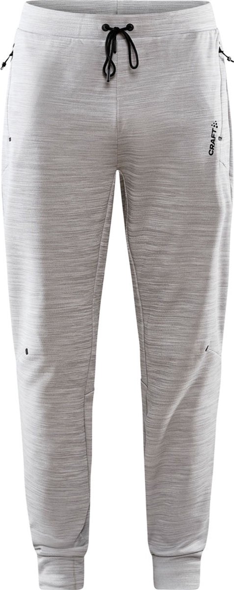 Craft Unify Joggingbroek Heren - Grijs Gemeleerd | Maat: M