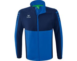 Erima Six Wings Jack Met Afneembare Mouwen Heren - New Royal / New Navy | Maat: XXL