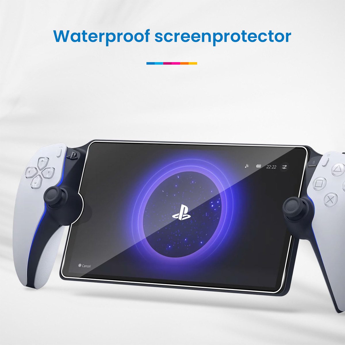 YONO Screen Protector geschikt voor Playstation Portal - Gehard Glas - Krasbestendig - PS5 Portable Accessoires - 2 stuks – foto 7