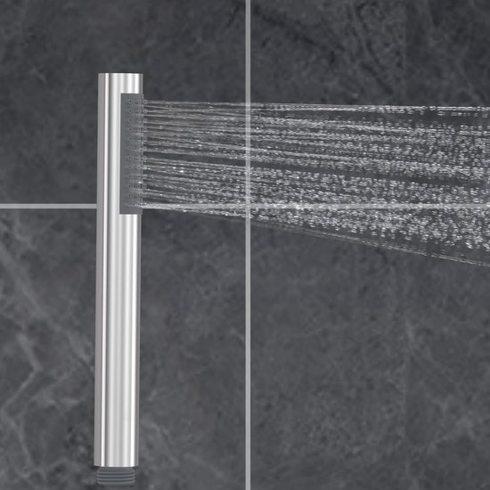 Handdouche Roestvrijstalen douchekop Antikalk Waterbesparende douchekop