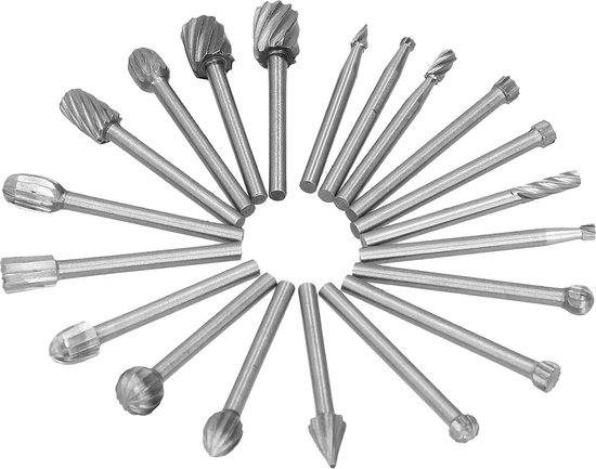 Ensemble de 20 mèches à découper à fentes Multi Menuiserie , DIY pour la maison et l'extérieur