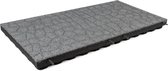 Rubberen tegels | Grijs flagstone | Per 0.5 m² | Dikte 7cm | 100x50cm | Speelplaatstegel