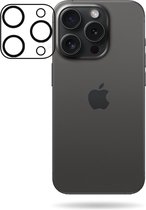 Mobilize Screenprotector geschikt voor Apple iPhone 15 Pro Glazen | Mobilize Camera Lens Protector - Case Friendly