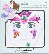 Great Pretenders Verkleden Gezicht Stickers Mermaid