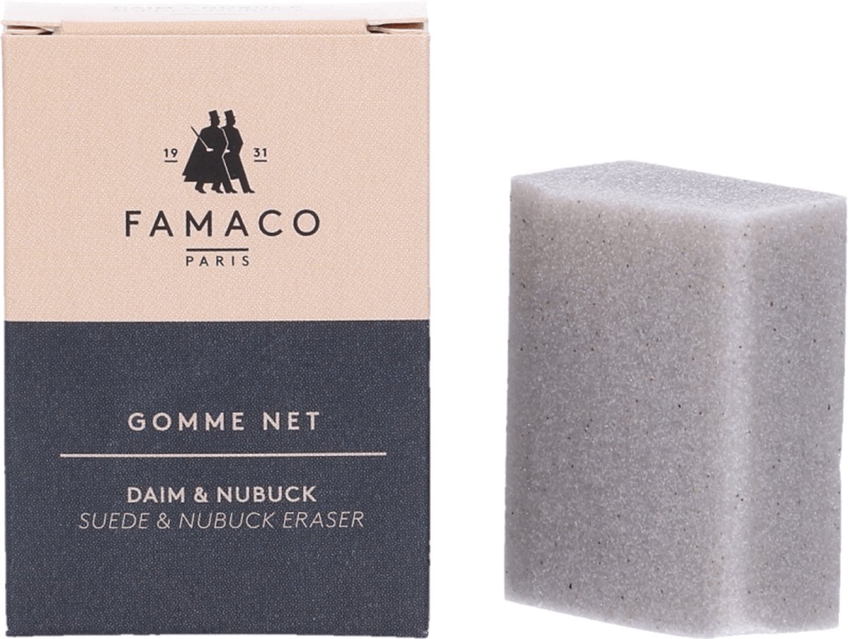 Famaco Gomme net - ruw blokje voor het verwijderen van vlekken op Suede