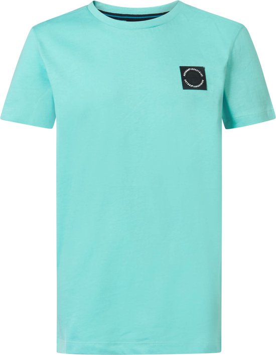 Petrol Industries - Jongens Logo T-shirt Sunkissed - Blauw - Maat 140