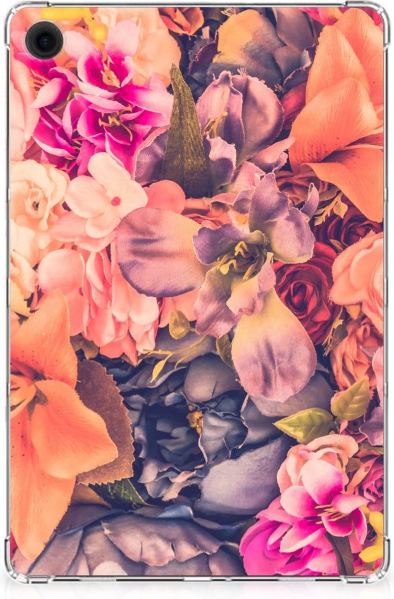 Samsung Galaxy Tab A9 Plus Siliconen Hoesje Bosje Bloemen
