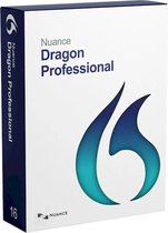 Nuance Dragon Professional 16 Single User spraakherkenningssoftware voor Windows 10/11 - voor Nederland+Engels dicteren