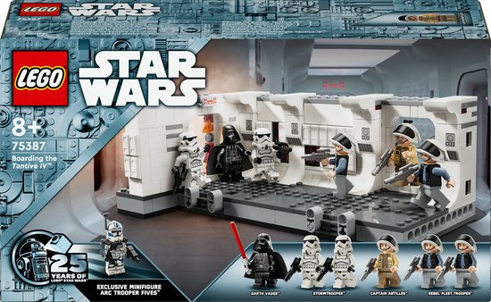 Foto: Lego star wars aan boord van de tantive iv 75387