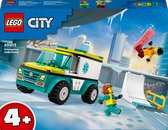 LEGO City Ambulance et snowboarder - 60403