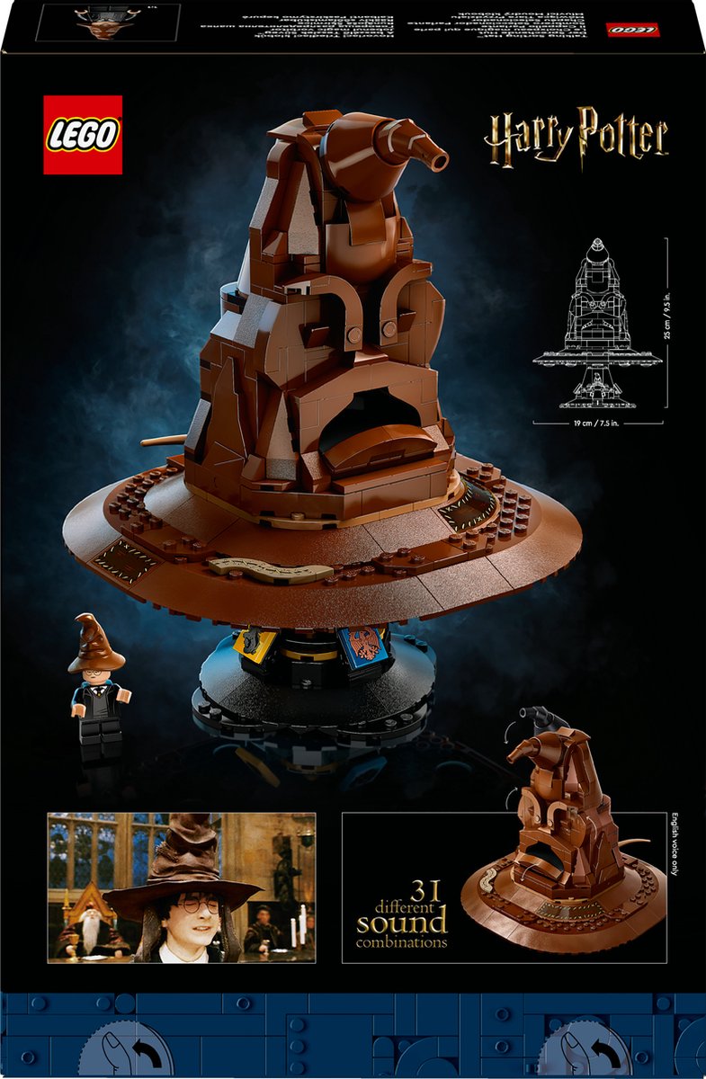 LEGO Harry Potter Pratende Sorteerhoed - 76429 — afbeelding 15