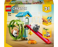 foto van LEGO Creator 3in1 Hamsterwiel - 31155