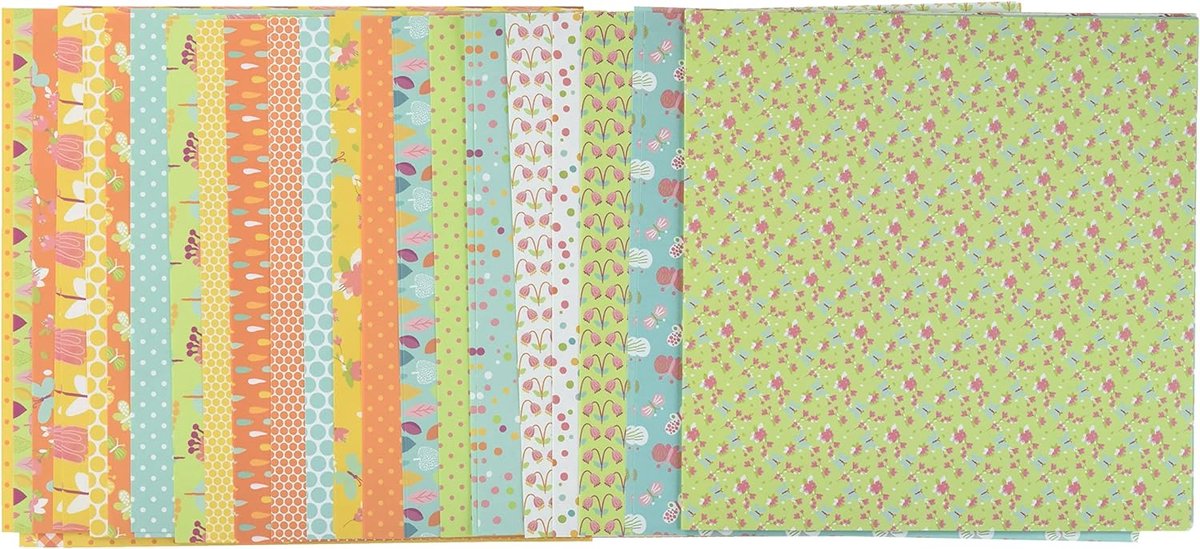 Origami papier Spring, 60 vel 70g 20 x 20 cm - met motief — afbeelding 4