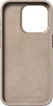 Nudient Hoesje geschikt voor Apple iPhone 15 Pro Telefoonhoesje Hardcase | Nudient Bold Backcover | iPhone 15 Pro Case | Back Cover - Linen Beige | Bruin