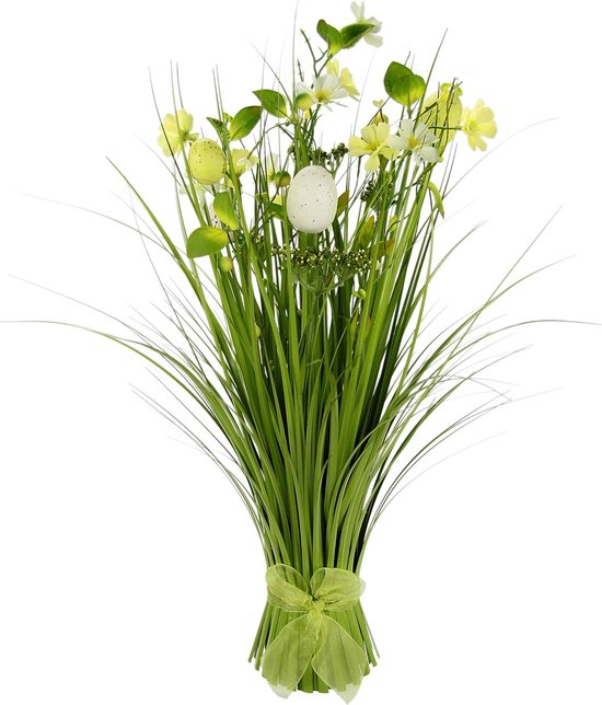 Grasstruik met paardebloemen: VE = 2 stuks in een pot Grasstruik met paardebloemen: VE = 2 stuks in een pot