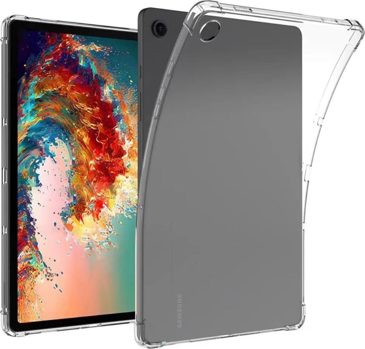 Schokbestendige Transparante TPU Beschermhoes voor Samsung Galaxy Tab A9 Plus