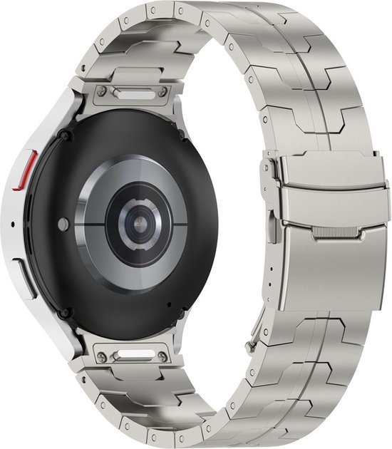 Bracelet en acier - acier inoxydable - adapté pour Samsung Galaxy Watch 6 / Watch 6 Classic - gris nuage