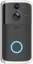 Video Deurbel HD – Draadloze deurbel - Deurbel met Camera - Met Gong - WiFi Deurbel - Licht Sensor - Infrarood - Zwart