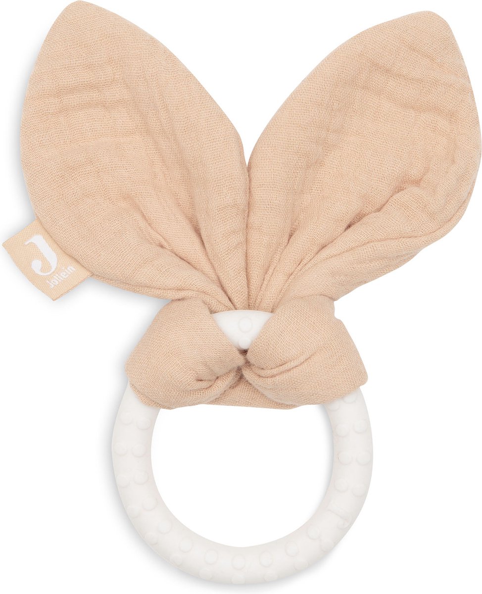 Jollein Bijtring Siliconen Bunny Ears - Moonstone