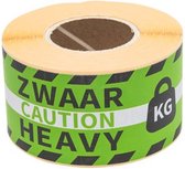Etiket | Verzendetiket | papier | Zwaar/heavy | 125x46mm | groen