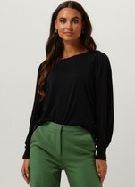 Minus Reyna Blouse Tops & T-shirts Dames - Shirt - Zwart - Maat L