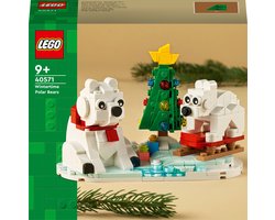 foto van LEGO IJsberen in de winter - 40571