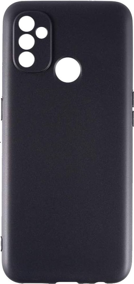Silicone hoesje Geschikt voor: OnePlus Nord N100 - zwart