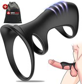 Quick Relief G-Spot Teaser™ - Penis Sleeve - Cockring - G-Spot - Penissleeve - Seksspeeltje voor Koppels - Sex Toy voor Mannen & Vrouwen - Zwart