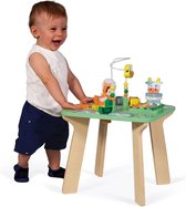 Table d'activités QProductz - Table de jeu avec 7 activités - Table d'activités éducatives pour Enfants - 92 x 92 x 136 cm - Vert
