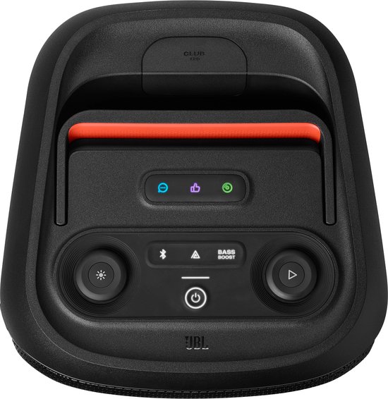 JBL PartyBox Club 120 - Draadloze Bluetooth Party Speaker - Opvouwbare Handgreep - Spatwaterdicht - LED verlichting - 12 uur - Zwart — afbeelding 3