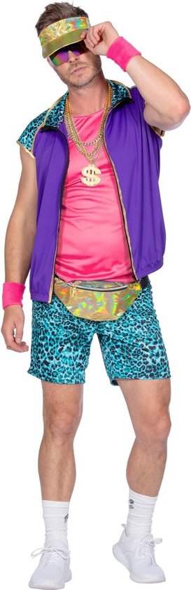 Foute Party Verkleedset Panterprint Heren - Maat XL