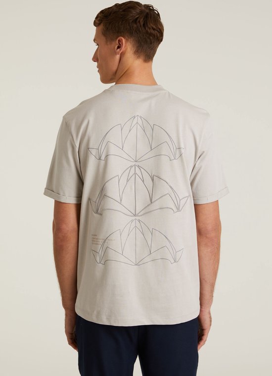 Chasin' T-shirt Eenvoudig T-shirt Gibbs Lichtgrijs Maat M