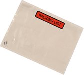 Ace Verpakkingen - Paklijstenveloppen A6 - 165 x 122 mm - 100 stuks