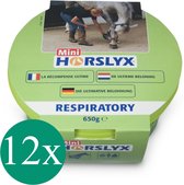 Horslyx Respiratory Balancer Mini voor Paarden - Ondersteuning Ademhalingssysteem - 12 x 650gr