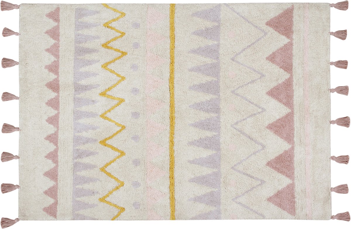 Vloerkleed Azteca natural vintage nude