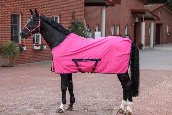 Tricot stof - glitter camouflage - roze groen wit - 340169-30 - De