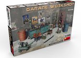 1:35 MiniArt 35596 Garage Workshop Plastic Modelbouwpakket