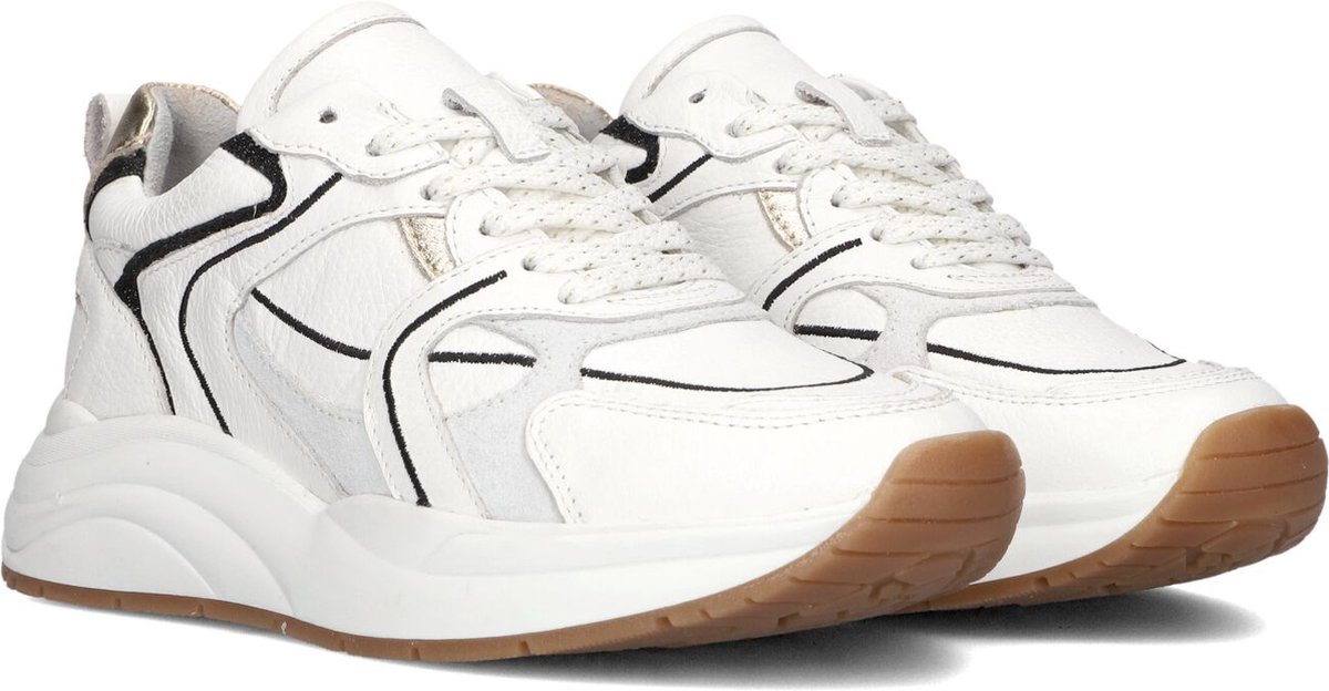 Omoda Charu Lage sneakers Leren Sneaker Dames Wit