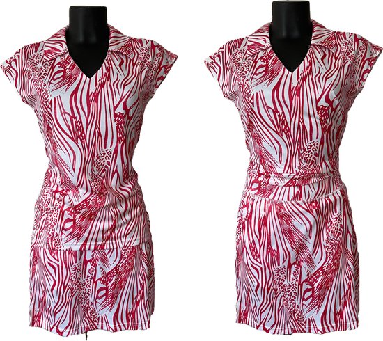 Func Factory dames Polo Izze coral maat 36 van Func Factory — afbeelding 5