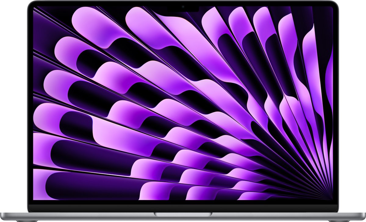 Apple MacBook Air 15 inch (2024) M3 (8 core CPU/10 core GPU) 16GB/512GB Spacegrijs QWERTY