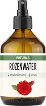 Rozenwater 100% Biologisch & Puur - 300ml - Geschikt voor Gezicht en Haar - Rose Water als Spray voor Gezicht en Haar of in Diffuser voor een Heerlijke Geur - Rozenwater 100% Zonder Alcohol - Puur en COSMOS Gecertificeerd