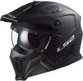 LS2 OF606 Drifter Solid Matt Black 06 Multi Helmet - Maat XXL - Helm