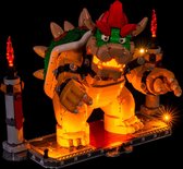 Light my Bricks - Verlichtingset met afstandsbediening geschikt voor Lego De machtige Bowser 71411