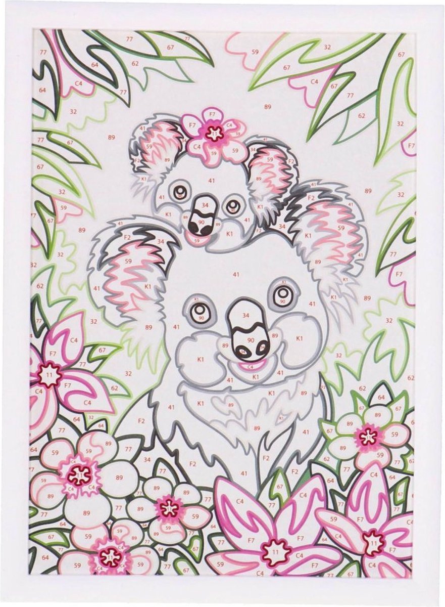 Ravensburger CreArt Koala Cuties - Schilderen op nummer voor kinderen — afbeelding 6